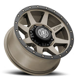 ICON Rebound 17x8.5 8x6.5 13mm Offset 5.25in BS 121.4mm Bore Bronze Wheel - 1817858052BR