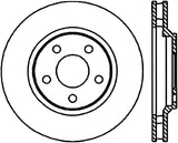 StopTech Power Slot 98-02 Pontiac Firebird/Trans Am / Chevy Camaro Front Left Slotted CRYO Rotor - 126.62055CSL