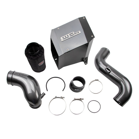 Wehrli 07.5-10 Chevrolet Duramax LMM 4in Intake Kit Stage 2 - Gloss White - WCF100303-GW