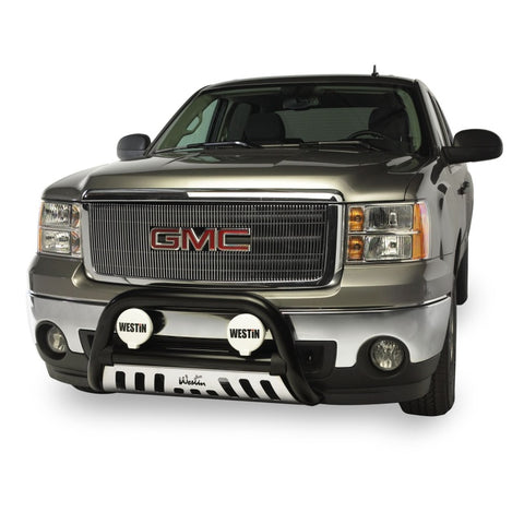 Westin 2007-2013 Chevy Silverado 1500 (Excl Denali) Ultimate Bull Bar - Black - 32-2275