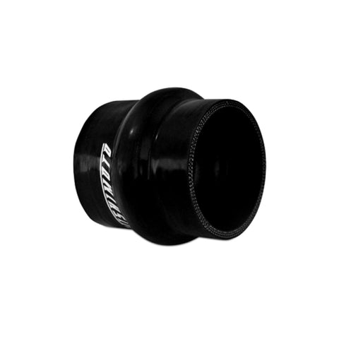 Mishimoto 2.5in Black Hump Hose Coupler - MMCP-2.5HPBK