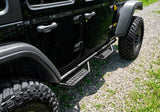 N-Fab RS Nerf Step 18-21 Jeep Wrangler JL (2 Door) - Crew Cab - Tex. Black - 518414622