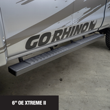 Go Rhino 6in OE Xtreme Composite SideSteps - Black 87in - 680187B