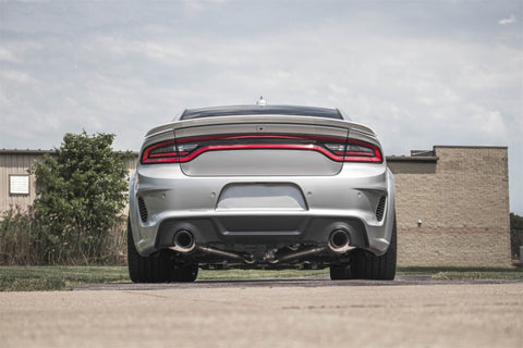 Corsa 15-21 Charger SRT/Hellcat/Redeye 2.75in Valved Catback Dual Rear Exit w/ Single 4.5in Pol Tips - 21072