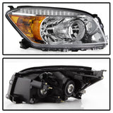 xTune 06-08 Toyota RAV4 OEM Style Headlights - Chrome (HD-JH-TRAV06-AM-C) - 9042867