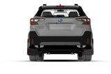 Rally Armor 20-22 Subaru Outback Black UR Mud Flap w/ Grey Logo - MF66-UR-BLK/GRY