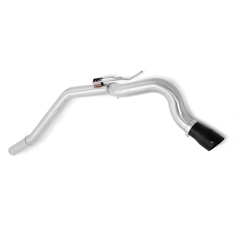 Mishimoto Nissan Titan XD Filter Back Exhaust - Black - MMEXH-XD-16BK