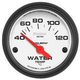 Autometer Phantom 52mm 40-120 Deg C Electronic Water Temp Gauge - 5737-M