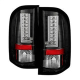 Spyder Chevy Silverado 07-13 Version 2 LED Tail Lights - Black ALT-YD-CS07V2-LED-BK - 5081766