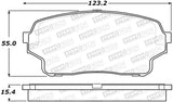 StopTech Street Brake Pads - 308.11050