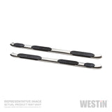 Westin 99-16 Ford F-250/350/450/550 Crew (8 ft) PRO TRAXX 5 WTW Oval Nerf Step Bars - SS - 21-534230