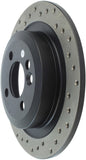 StopTech Drilled Sport Brake Rotor - 128.34113R