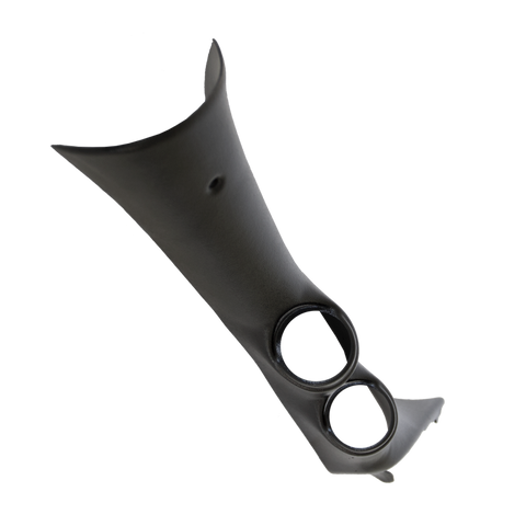 Autometer 07-08 Chevy Silverado/Duramax / 07-08 GMC Sierra/Duramax Black Dual Pillar Pod - 17115