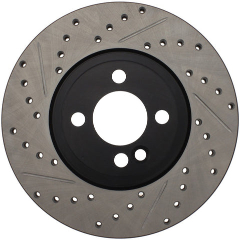 StopTech Slotted & Drilled Sport Brake Rotor 07-13 Mini Cooper - 127.34101R