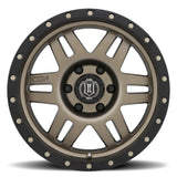 ICON Six Speed 17x8.5 6x5.5 25mm Offset 5.75in BS 108.1mm Bore Bronze Wheel - 1417858357BR