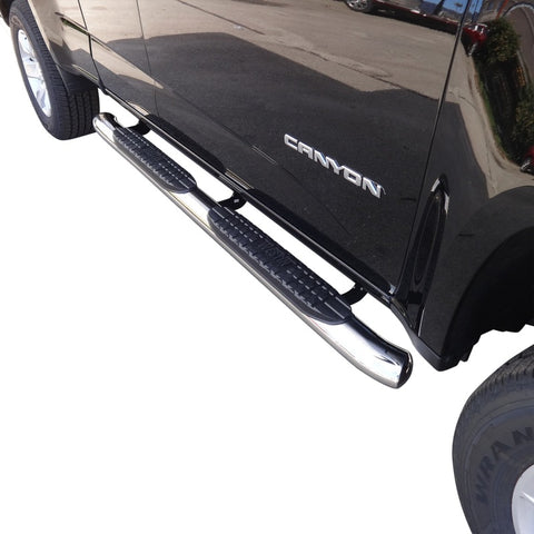 Westin 2015-2018 Chevrolet/GMC Colorado/Canyon Extended Cab PRO TRAXX 4 Oval Nerf Step Bars - SS - 21-24000