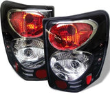 Spyder Jeep Grand Cherokee 99-04 Euro Style Tail Lights Black ALT-YD-JGC99-BK - 5005625