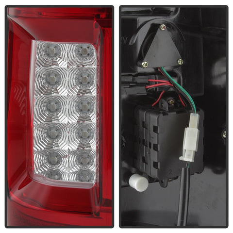 Spyder Ford F150 04-08 Styleside Tail Light V2 - LED - Red Clear ALT-YD-FF15004V2-LBLED-RC - 5084194