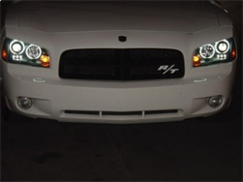 Spyder Dodge Charger 06-10 Projector Headlights Halogen Model CCFL Halo LED Blk PRO-YD-DCH05-CCFL-BK - 5009715