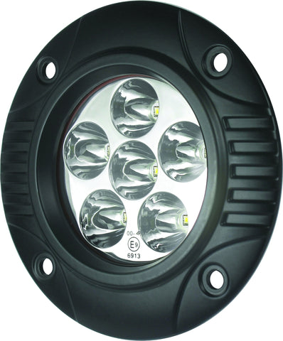 Hella Value Fit 90mm 6 LED Light - FLSH Off Road Spot Light - 357201011