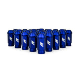 Mishimoto Aluminum Locking Lug Nuts M12x1.5 - 27pc Set - Blue - MMLG-15-27LBL