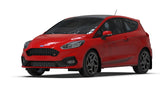 Rally Armor 18-22 Ford Fiesta ST MK8 Black UR Mud Flap w/ Dark Grey Logo - MF60-UR-BLK/DGRY