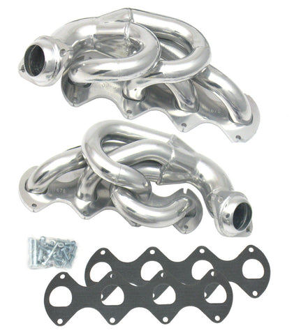 JBA 05-10 Ford Mustang 4.6L 3V 1-5/8in Primary Silver Ctd Cat4Ward Header - 1675SJS