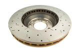 DBA 3/06-08 Audi Q7 Front Drilled & Slotted 4000 Series Rotor - 42246XS