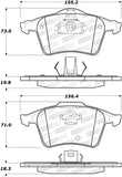 StopTech Street Brake Pads - 308.10030