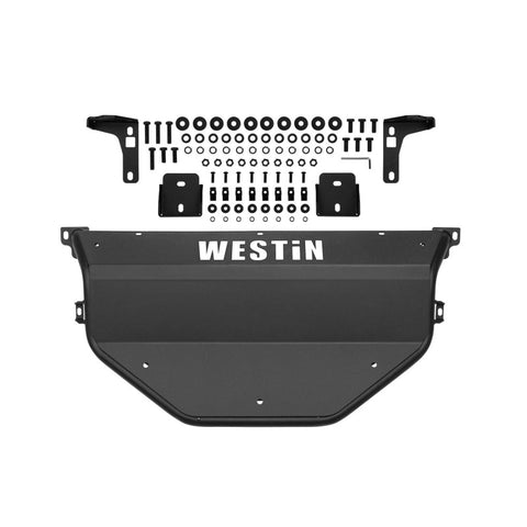 Westin 2013-2018 Ram 1500 Outlaw Bumper Skid Plate - Textured Black - 58-71025