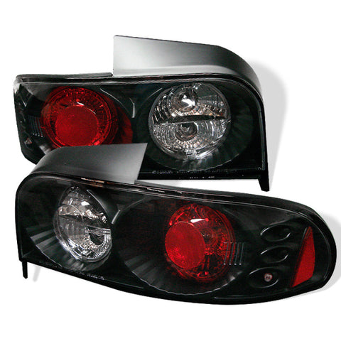 Spyder Subaru Impreza (Excluding Wagon) 93-01 Euro Style Tail Lights Black ALT-YD-SI93-BK - 5007261