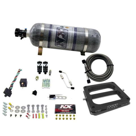 Nitrous Express Dominator Hitman Plus Nitrous Kit (50-200HP) w/Composite Bottle - 40071-12