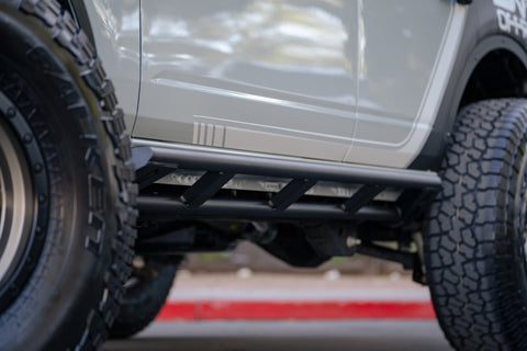 DV8 Offroad 21-22 Ford Bronco FS-15 Series Rock Sliders - SRBR-01