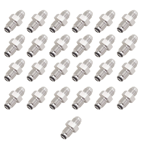 Russell Performance -6 AN (male to 11/16in-18 O-ring seal) Power Steering Adapter (25 pcs.) - 648049