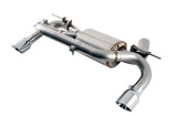 AWE Tuning BMW F3X 335i/435i Touring Edition Axle-Back Exhaust - Chrome Silver Tips (102mm) - 3010-32026