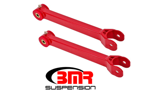 BMR 16-17 6th Gen Camaro Non-Adj. Lower Trailing Arms (Polyurethane) - Red - TCA059R