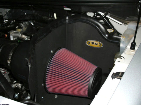 Airaid 04-07 Ford F-150 4.6L / 05-07 F-150 4.2L V6 CAD Intake System w/o Tube (Dry / Red Media) - 401-141-1