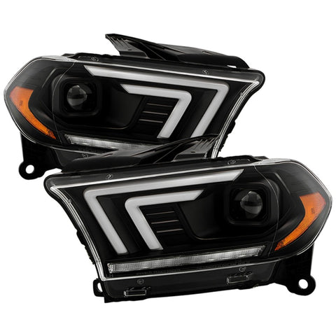 Spyder 11-13 Dodge Durango (HID Model Only) Projector Headlights - Black PRO-YD-DDU11HIDSI-BK - 5088680