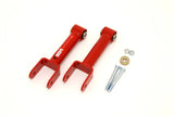 BMR 79-04 Fox Mustang Upper Control Arms Non-Adj. w/ Spherical Bearings - Red - UTCA013R