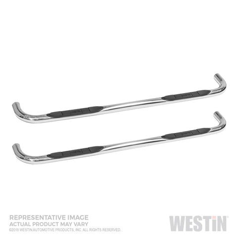 Westin 2019 Chevrolet Silverado/Sierra 1500 Crew Cab E-Series 3 Nerf Step Bars - SS - 23-4130