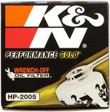 K&N VW/Audi Performance Gold Oil Filter - HP-2005