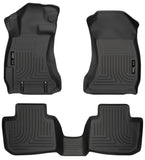 Husky Liners Subaru 12-14 Impreza/2015 WRX/STi WeatherBeater Combo Front&2nd Row Black Floor Liners - 99801