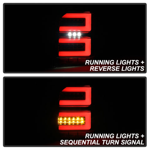 Spyder Toyota 4Runner 10-14 LED Tail Lights - Sequential Turn Signal - Black ALT-YD-T4R10-SEQ-BK - 5087812