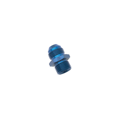 Russell Performance -10 AN Flare to 18mm x 1.5 Metric Thread Adapter (Blue) - 670570