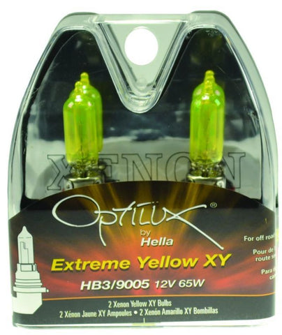 Hella Optilux HB3 9005 12V/65W XY Xenon Yellow Bulb - H71070582