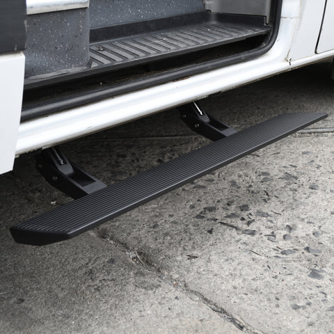 Go Rhino 13-18 Mercedes-Benz Sprinter 2500/3500 Van 3dr E-BOARD E1 Elec. Running Board Kit - Tex Blk - 20410125PC