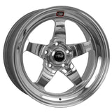 Weld S71 17x8 / 5x4.5 BP / 5.9in. BS Polished Wheel (Low Pad) - Non-Beadlock - 71LP7080A60A