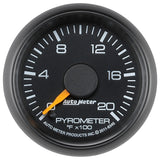 Autometer Factory Match Chevy 2-1/16in FSE 0-2000 Pyro Kit Gauge - 8345