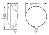 Hella 500FF 12V/55W Halogen Driving Lamp Kit - 005750941