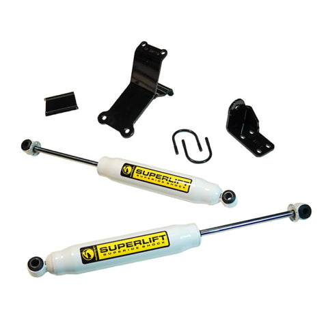 Superlift 14-18 Ram 2500 & 13-18 3500 w/ SR Cylinders High Clearance Dual Steering Stabilizer Kit - 92712